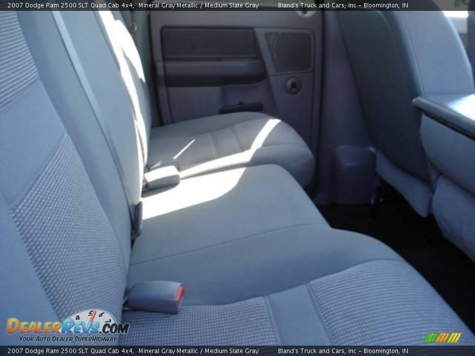 2007 Dodge Ram 2500 SLT Quad Cab 4x4 Mineral Gray Metallic / Medium Slate Gray Photo #28