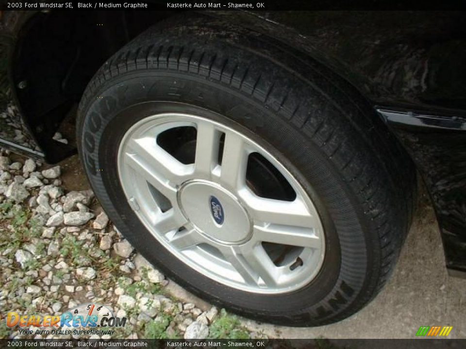 2003 Ford Windstar SE Black / Medium Graphite Photo #5