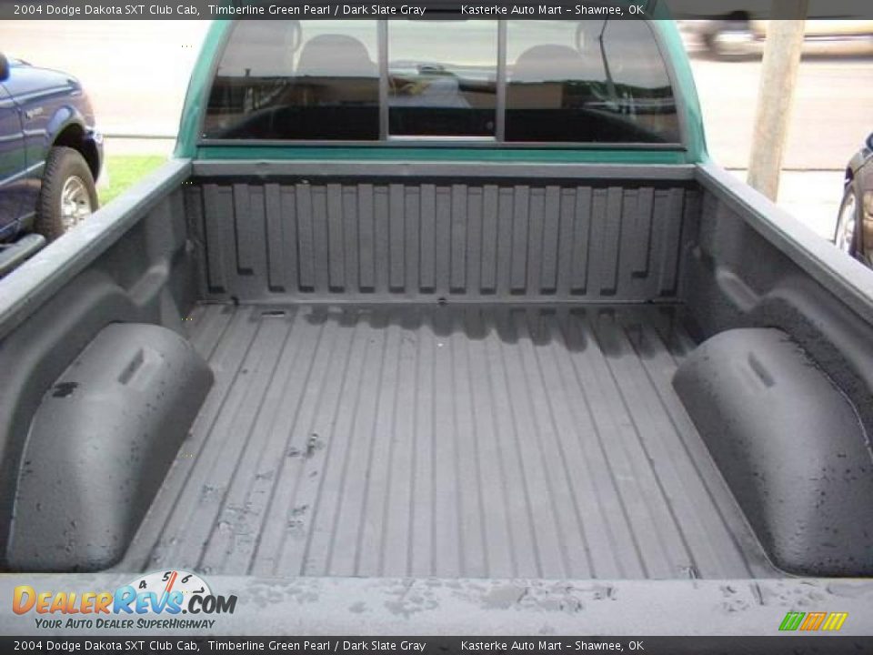 2004 Dodge Dakota SXT Club Cab Timberline Green Pearl / Dark Slate Gray Photo #5