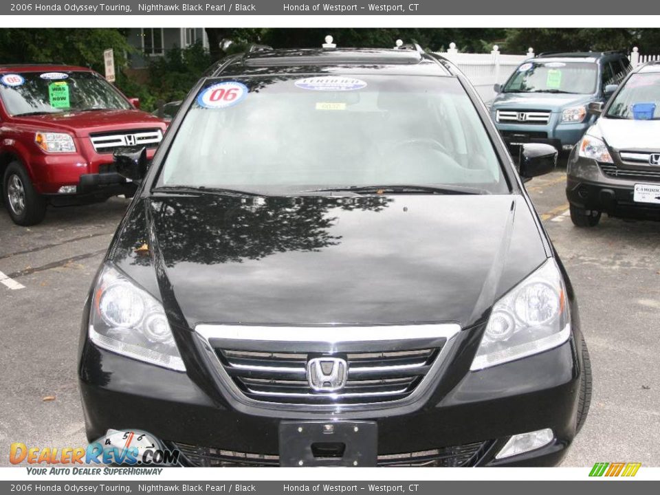 2006 Honda Odyssey Touring Nighthawk Black Pearl / Black Photo #2