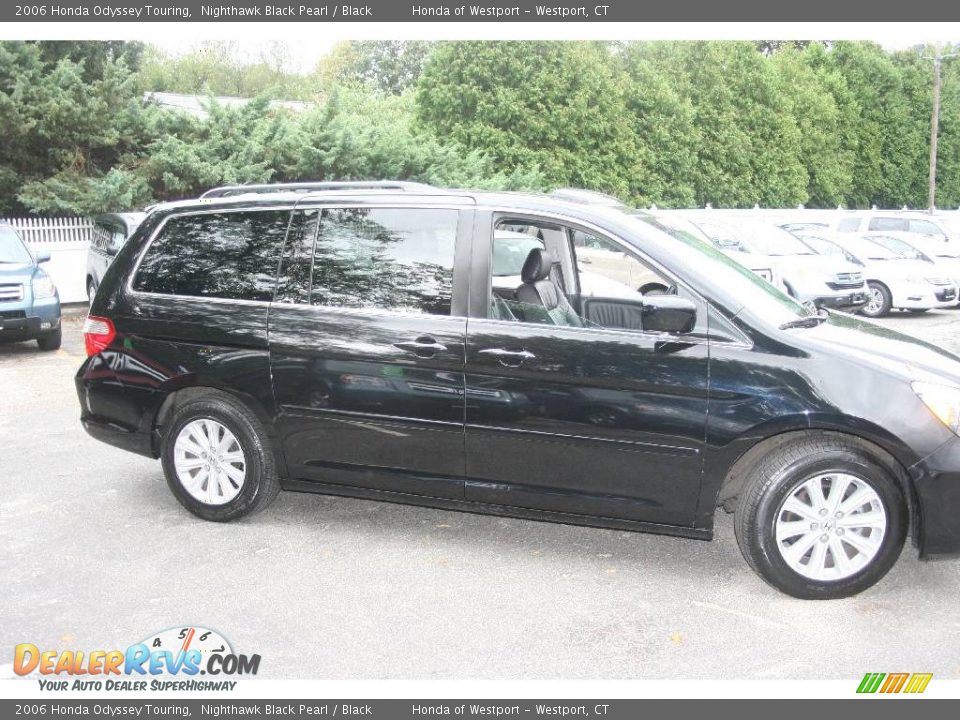 2006 Honda Odyssey Touring Nighthawk Black Pearl / Black Photo #4