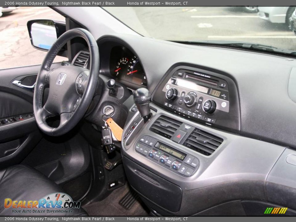 2006 Honda Odyssey Touring Nighthawk Black Pearl / Black Photo #13