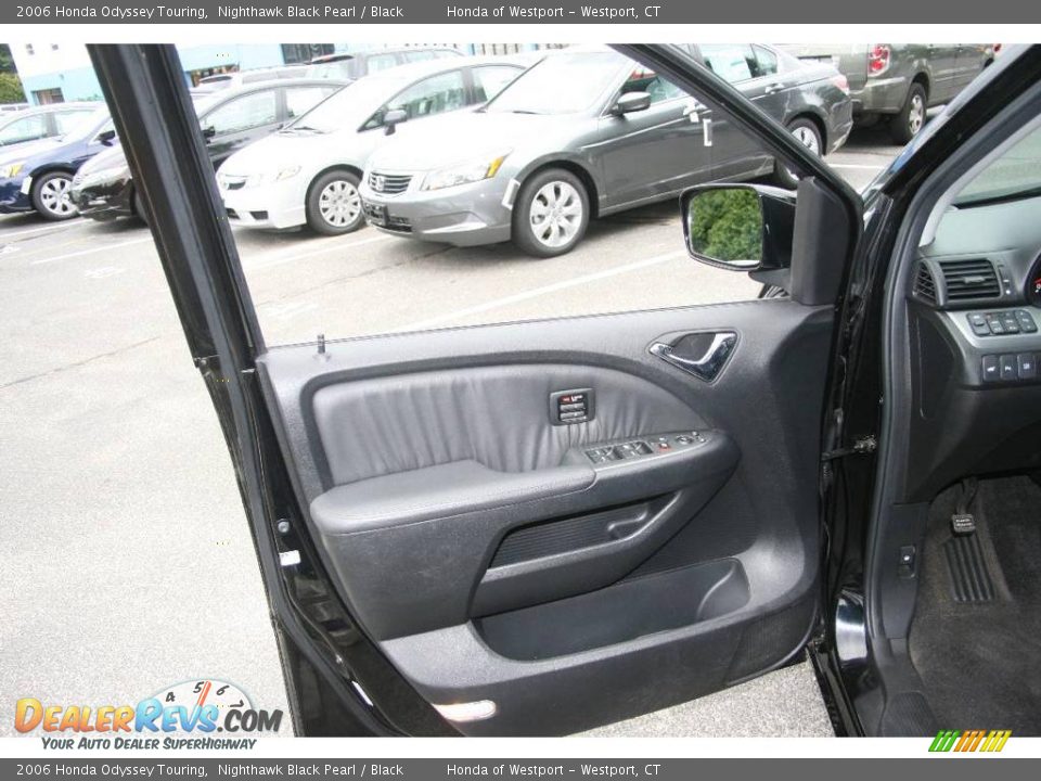 2006 Honda Odyssey Touring Nighthawk Black Pearl / Black Photo #15