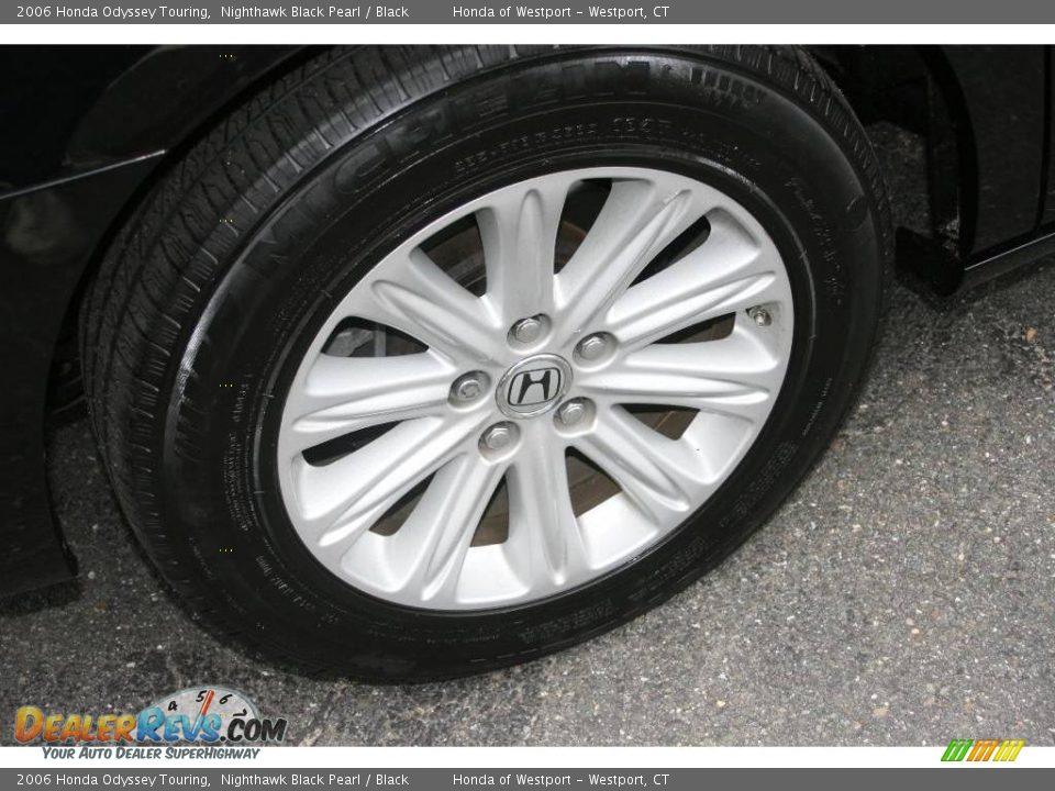 2006 Honda Odyssey Touring Nighthawk Black Pearl / Black Photo #17
