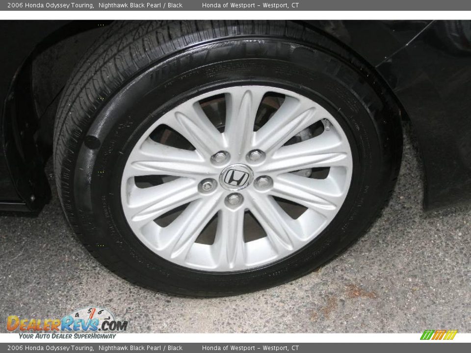2006 Honda Odyssey Touring Nighthawk Black Pearl / Black Photo #18