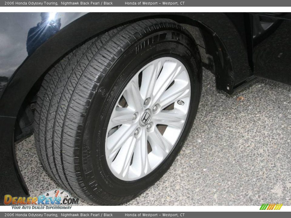 2006 Honda Odyssey Touring Nighthawk Black Pearl / Black Photo #19