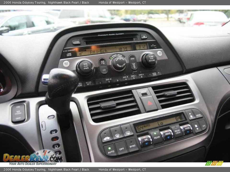 2006 Honda Odyssey Touring Nighthawk Black Pearl / Black Photo #21