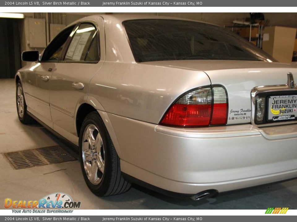2004 Lincoln LS V8 Silver Birch Metallic / Black Photo #3