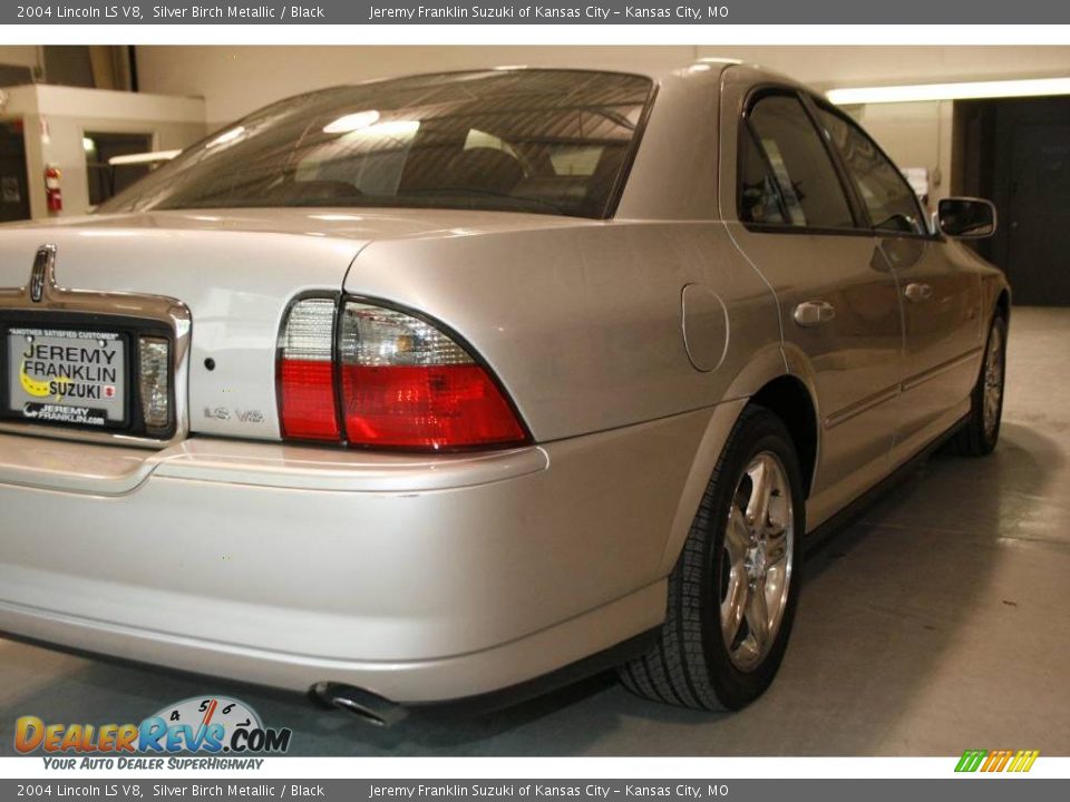 2004 Lincoln LS V8 Silver Birch Metallic / Black Photo #5