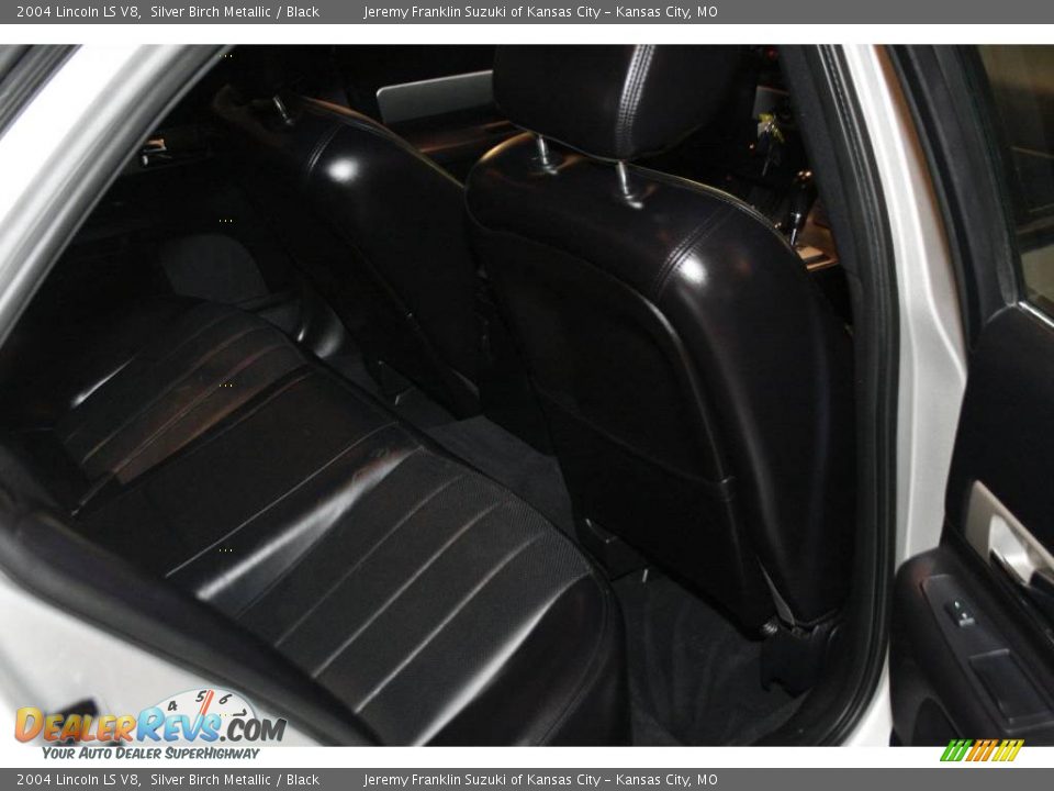 2004 Lincoln LS V8 Silver Birch Metallic / Black Photo #27