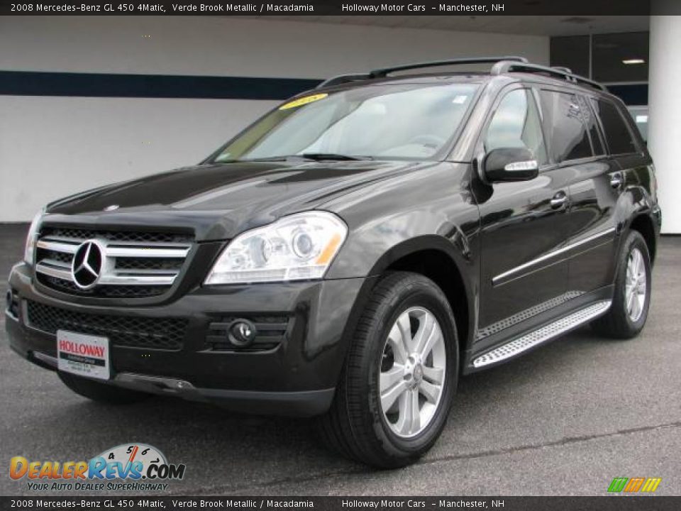 2008 Mercedes-Benz GL 450 4Matic Verde Brook Metallic / Macadamia Photo #1