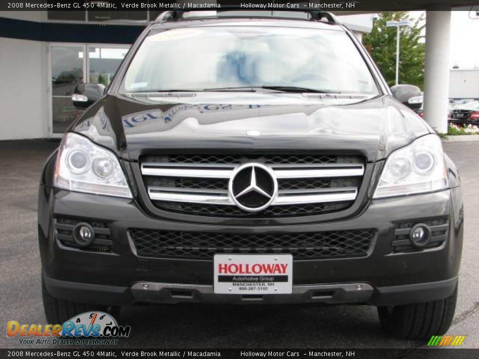 2008 Mercedes-Benz GL 450 4Matic Verde Brook Metallic / Macadamia Photo #2