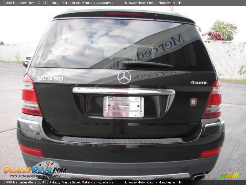 2008 Mercedes-Benz GL 450 4Matic Verde Brook Metallic / Macadamia Photo #4