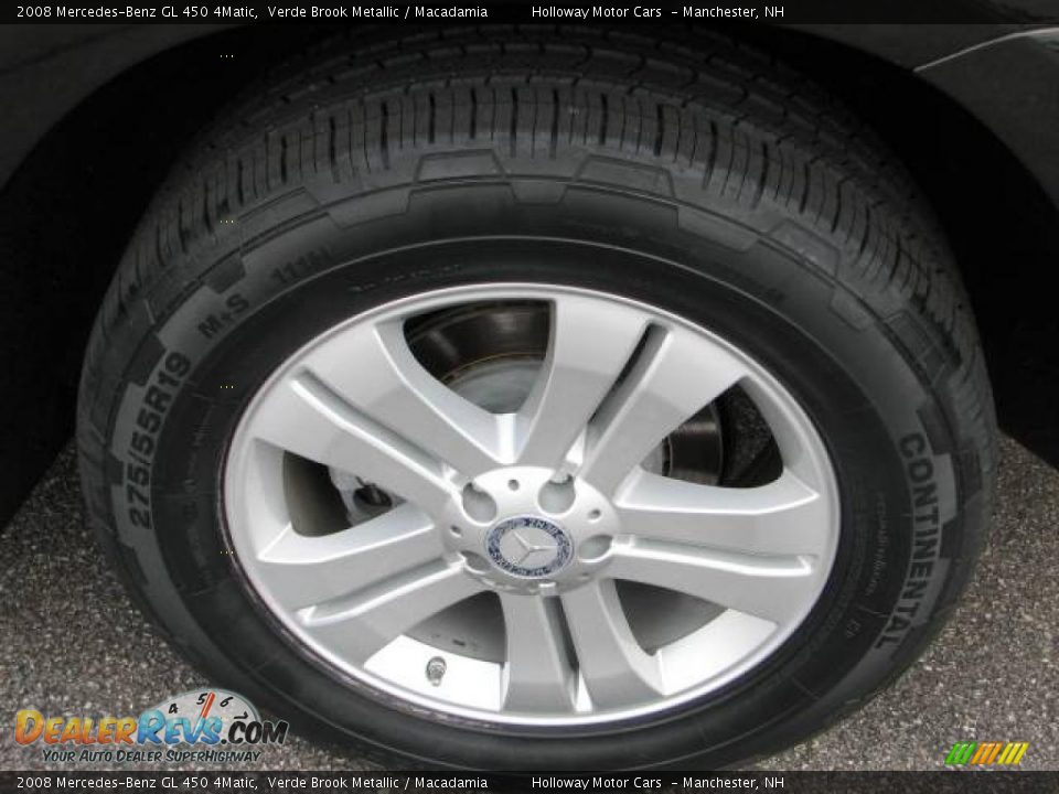 2008 Mercedes-Benz GL 450 4Matic Verde Brook Metallic / Macadamia Photo #6