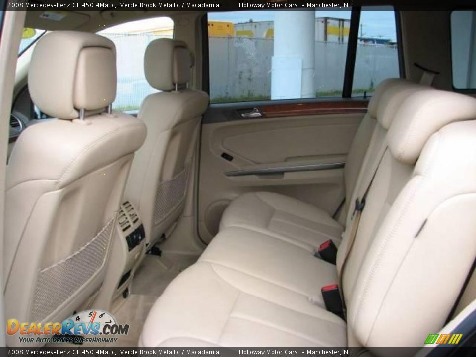 2008 Mercedes-Benz GL 450 4Matic Verde Brook Metallic / Macadamia Photo #8