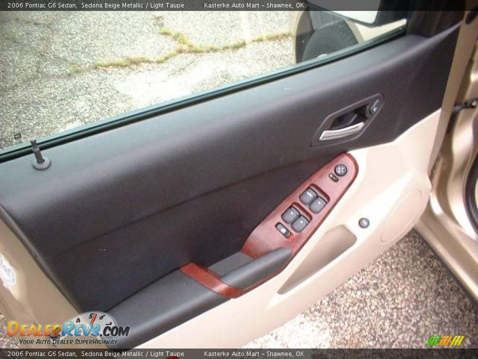 2006 Pontiac G6 Sedan Sedona Beige Metallic / Light Taupe Photo #6