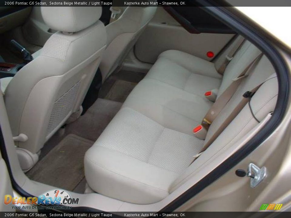 2006 Pontiac G6 Sedan Sedona Beige Metallic / Light Taupe Photo #7
