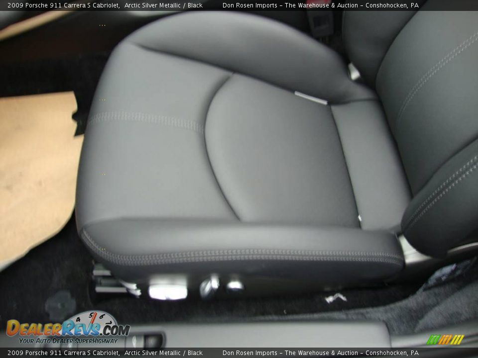2009 Porsche 911 Carrera S Cabriolet Arctic Silver Metallic / Black Photo #14