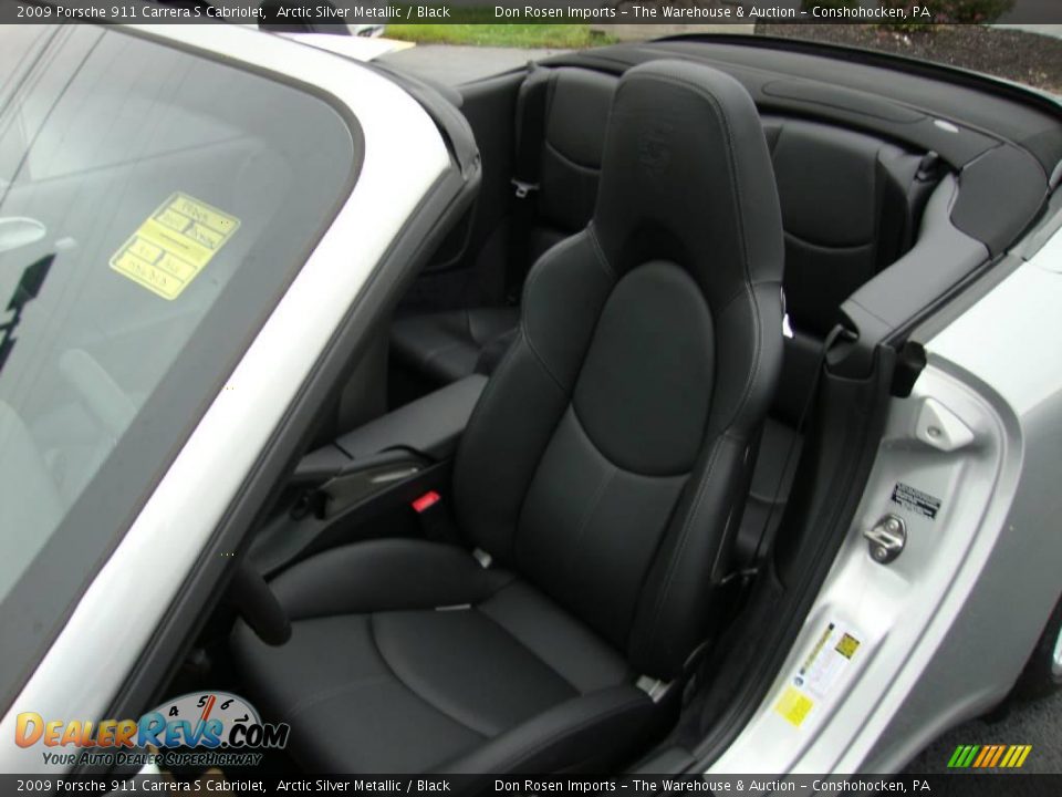 2009 Porsche 911 Carrera S Cabriolet Arctic Silver Metallic / Black Photo #15