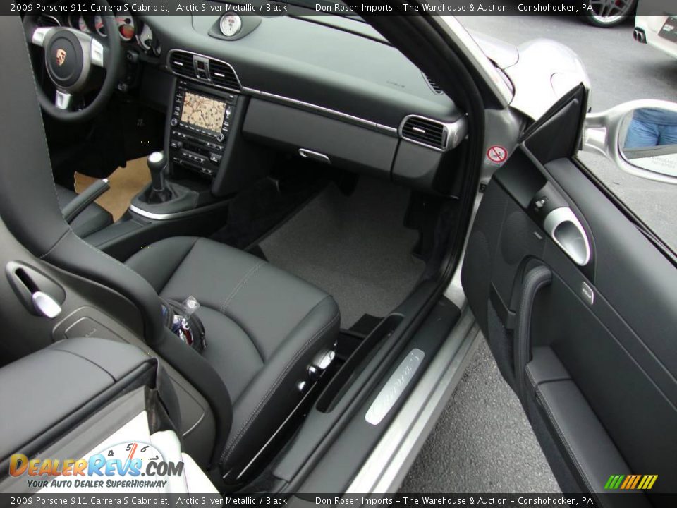 2009 Porsche 911 Carrera S Cabriolet Arctic Silver Metallic / Black Photo #16