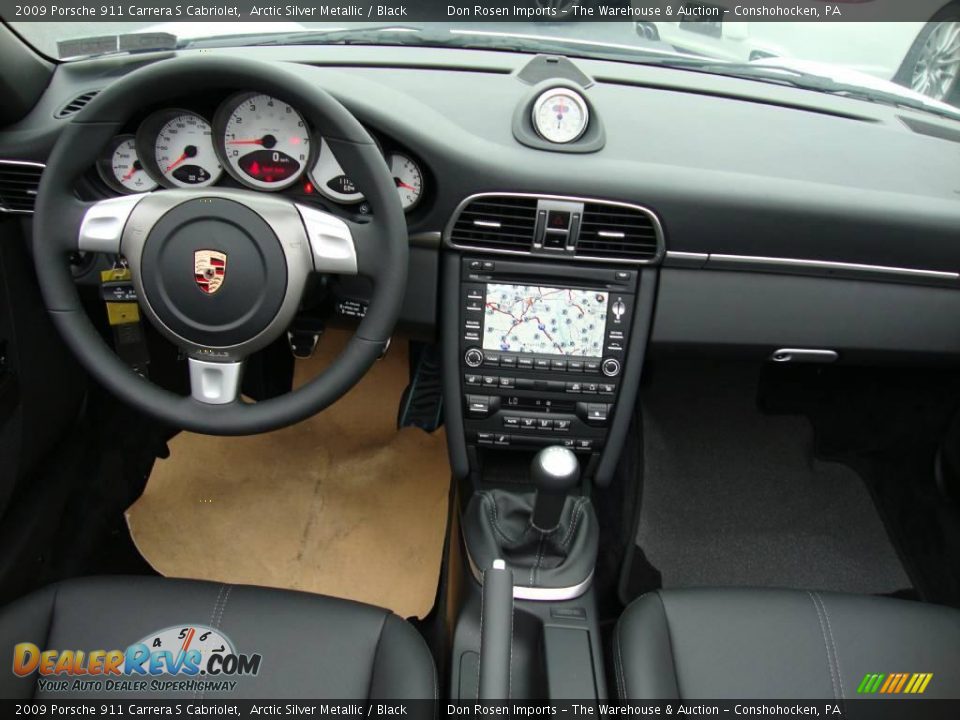 2009 Porsche 911 Carrera S Cabriolet Arctic Silver Metallic / Black Photo #24