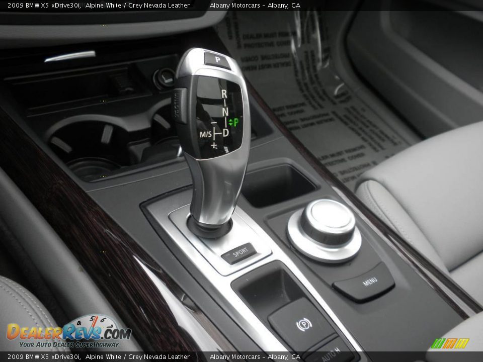 2009 BMW X5 xDrive30i Alpine White / Grey Nevada Leather Photo #20