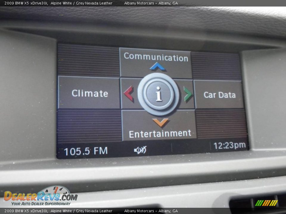 2009 BMW X5 xDrive30i Alpine White / Grey Nevada Leather Photo #22