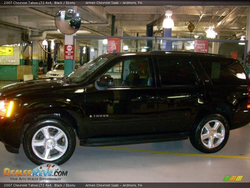2007 Chevrolet Tahoe LTZ 4x4 Black / Ebony Photo #1