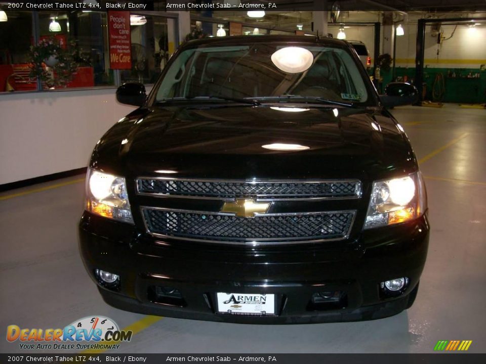 2007 Chevrolet Tahoe LTZ 4x4 Black / Ebony Photo #2