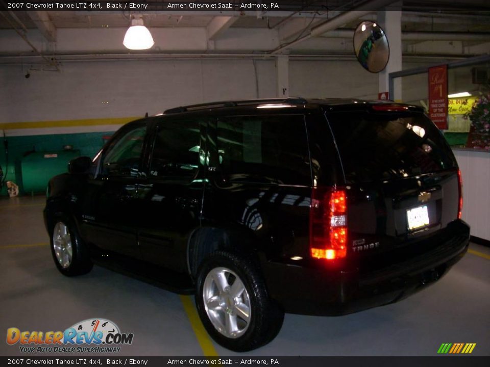 2007 Chevrolet Tahoe LTZ 4x4 Black / Ebony Photo #5
