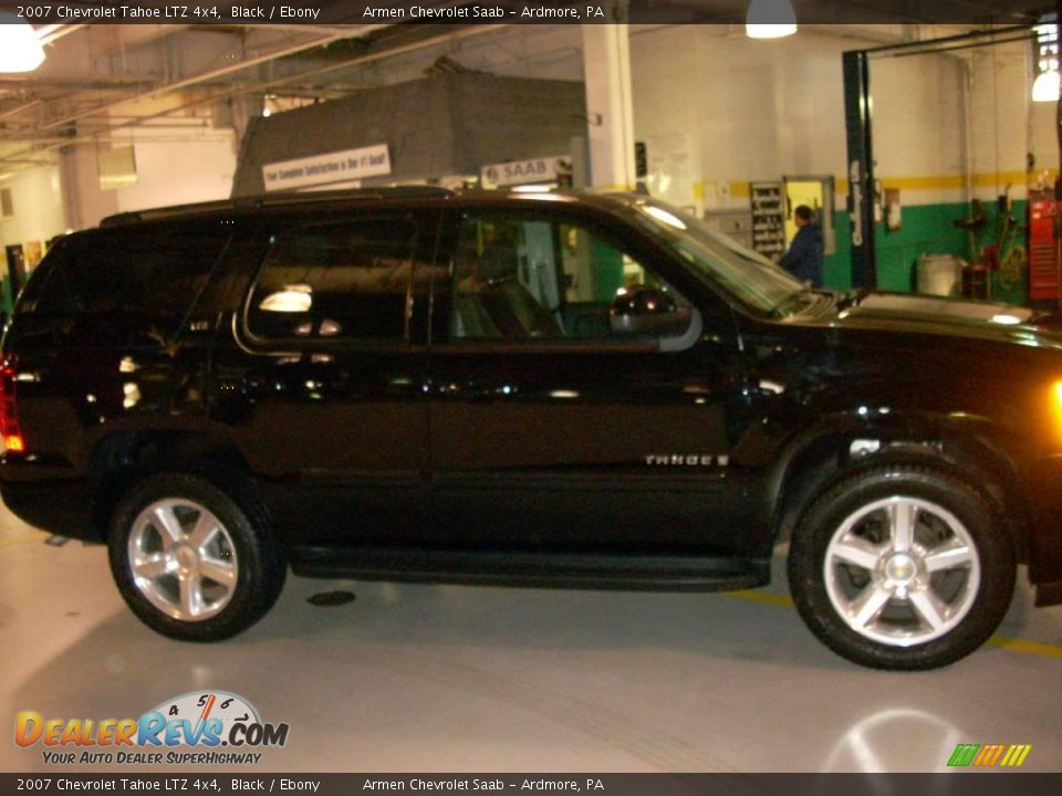2007 Chevrolet Tahoe LTZ 4x4 Black / Ebony Photo #8