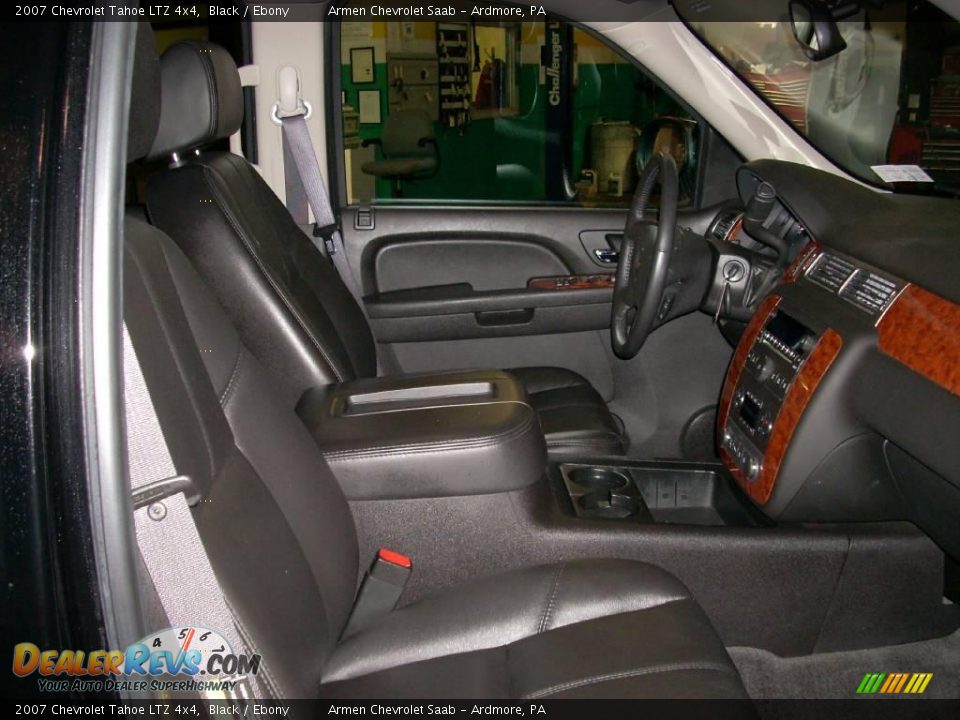 2007 Chevrolet Tahoe LTZ 4x4 Black / Ebony Photo #12