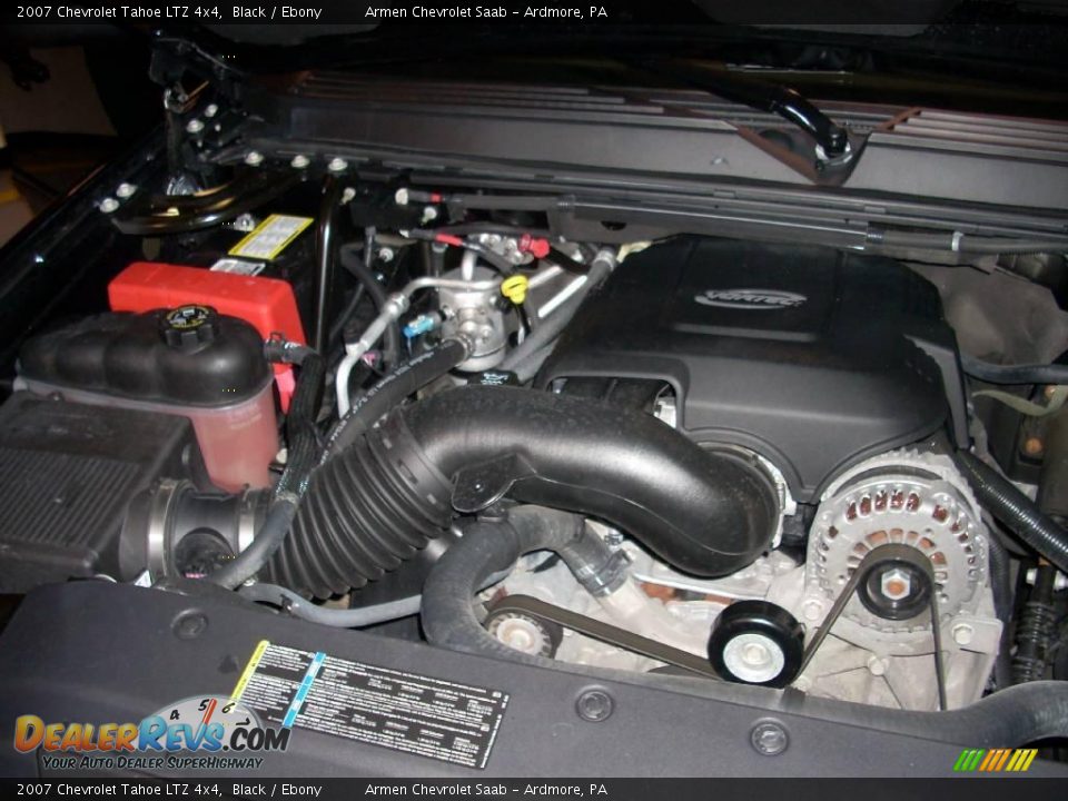 2007 Chevrolet Tahoe LTZ 4x4 Black / Ebony Photo #16