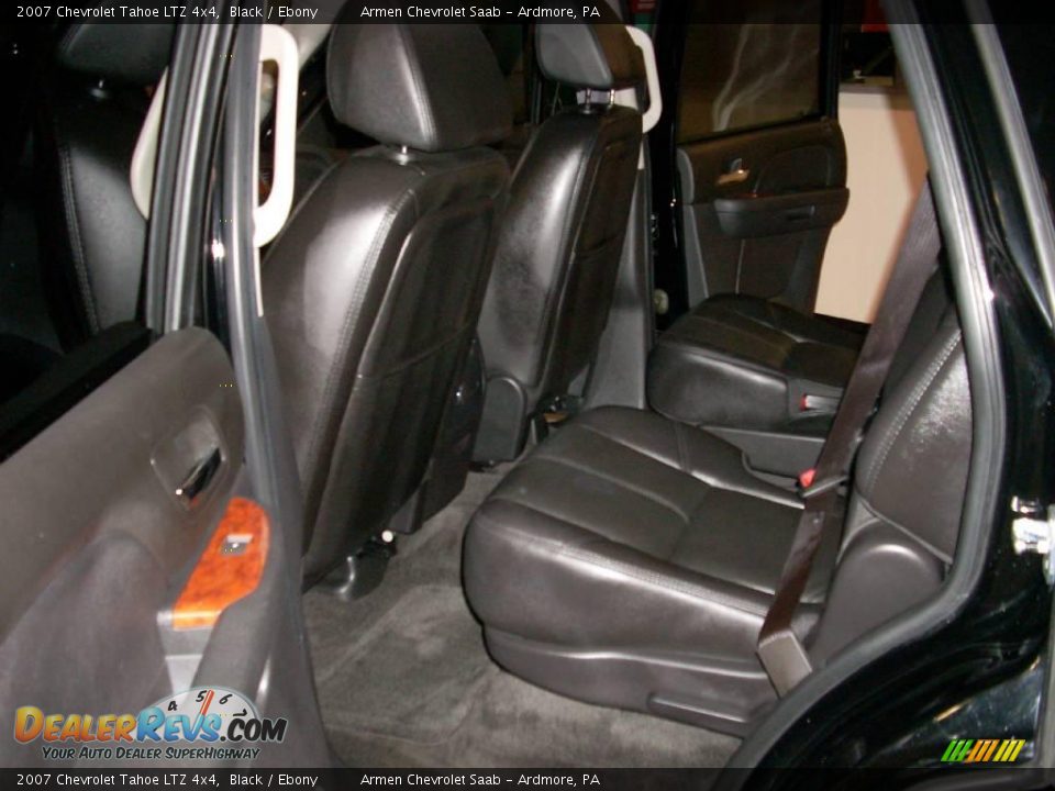 2007 Chevrolet Tahoe LTZ 4x4 Black / Ebony Photo #17