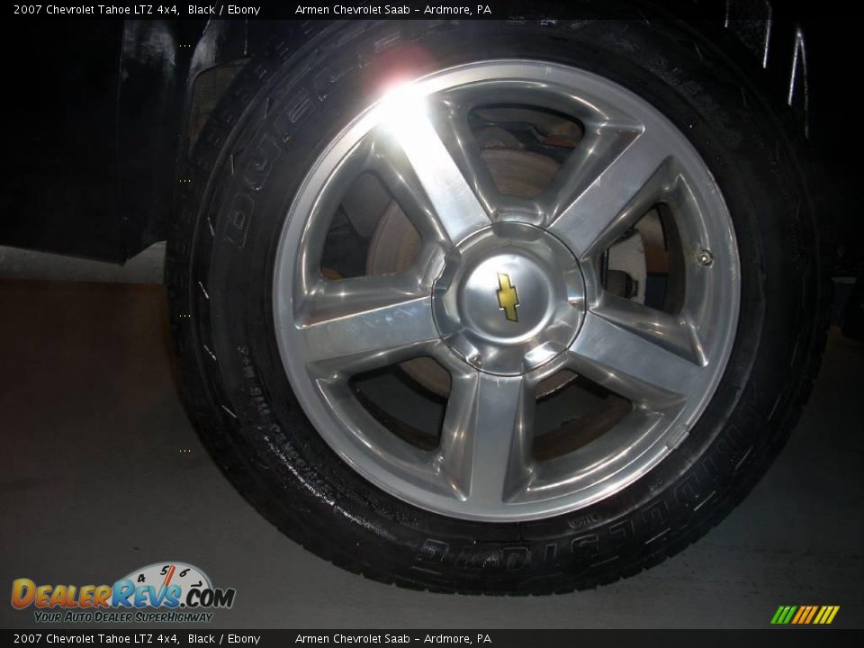 2007 Chevrolet Tahoe LTZ 4x4 Black / Ebony Photo #19