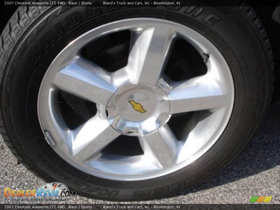 2007 Chevrolet Avalanche LTZ 4WD Black / Ebony Photo #14