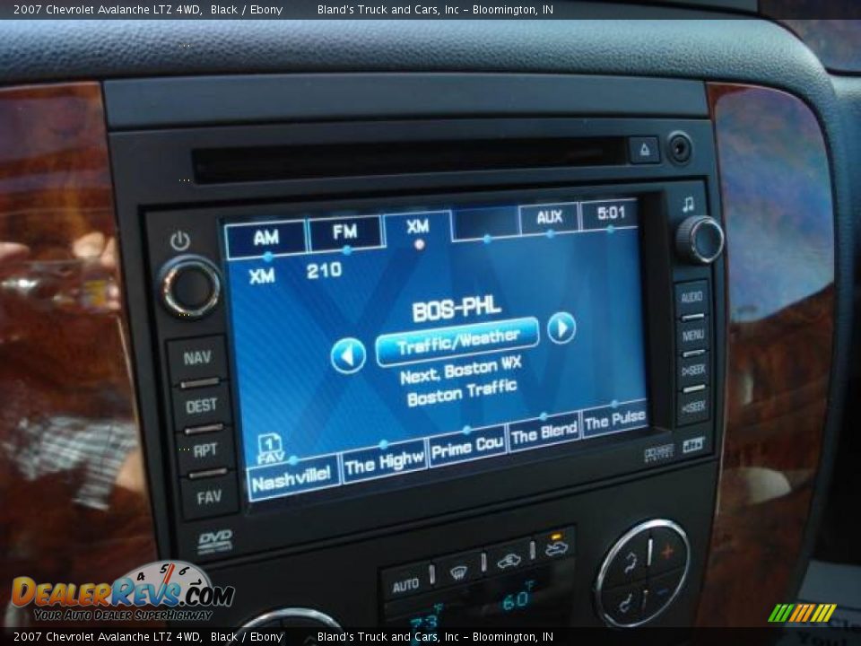 2007 Chevrolet Avalanche LTZ 4WD Black / Ebony Photo #20