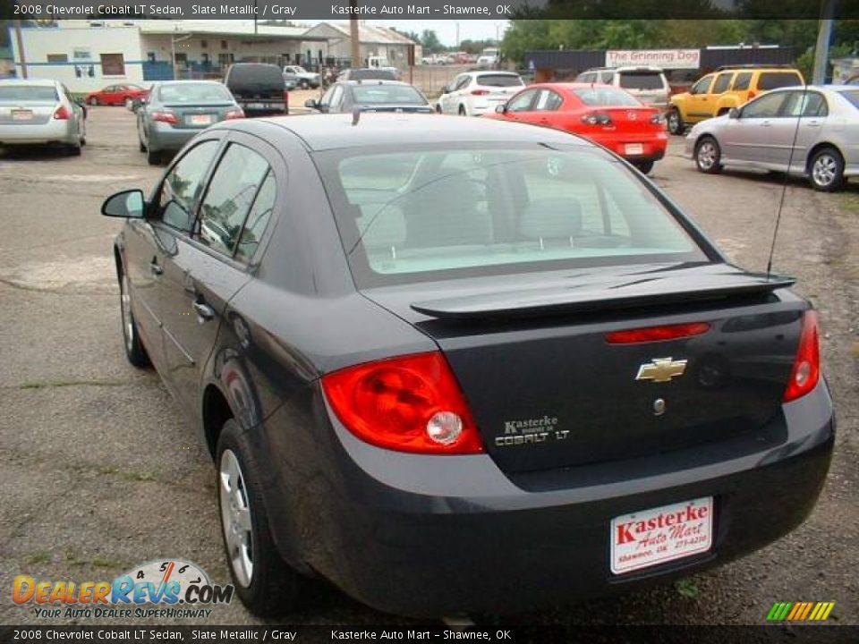 2008 Chevrolet Cobalt LT Sedan Slate Metallic / Gray Photo #4