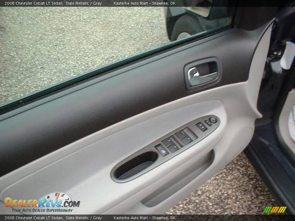 2008 Chevrolet Cobalt LT Sedan Slate Metallic / Gray Photo #8