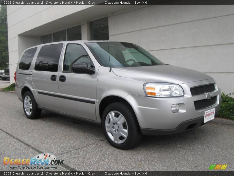 2008 Chevrolet Uplander LS Silverstone Metallic / Medium Gray Photo #1