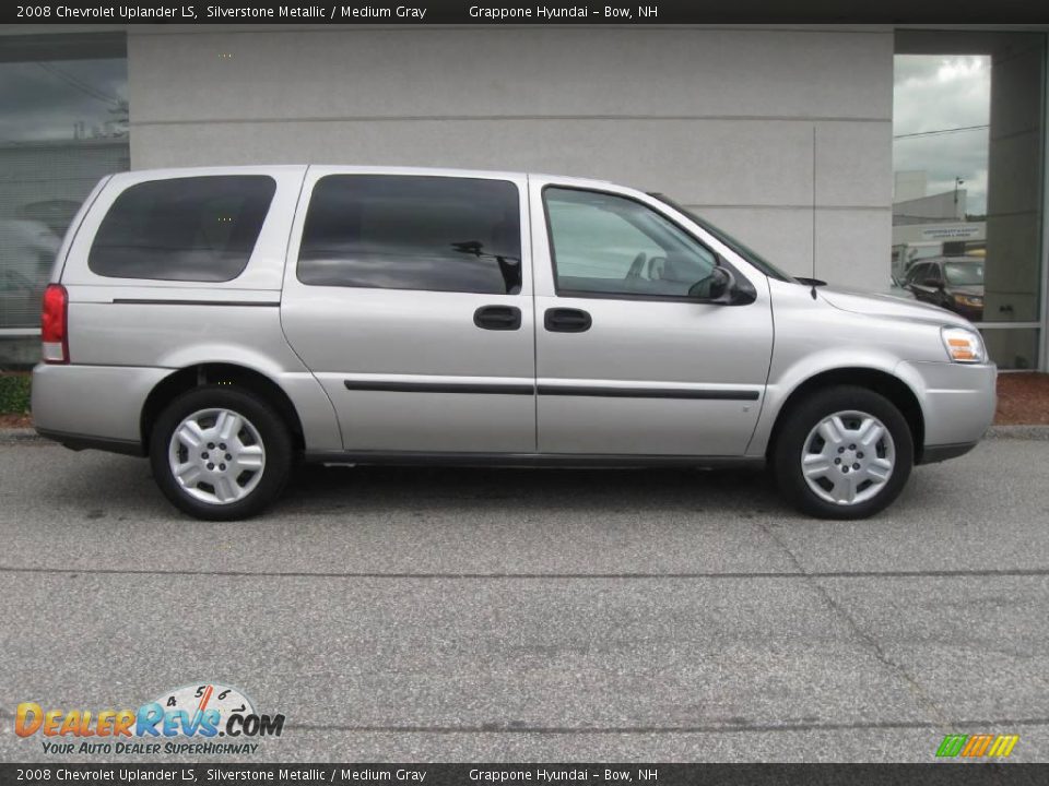 2008 Chevrolet Uplander LS Silverstone Metallic / Medium Gray Photo #2