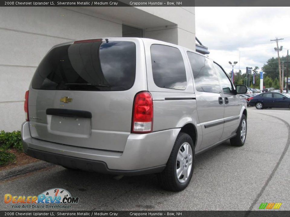 2008 Chevrolet Uplander LS Silverstone Metallic / Medium Gray Photo #3