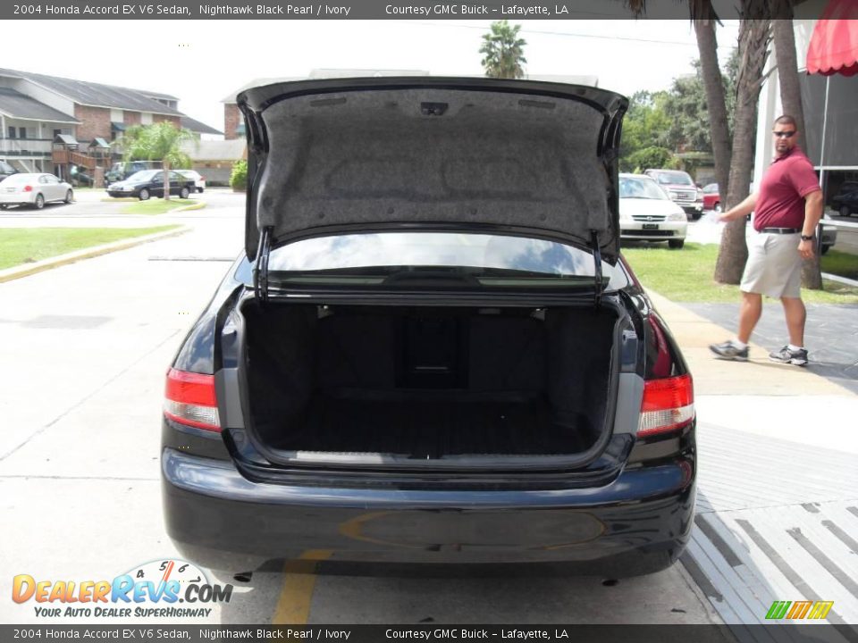 2004 Honda Accord EX V6 Sedan Nighthawk Black Pearl / Ivory Photo #5