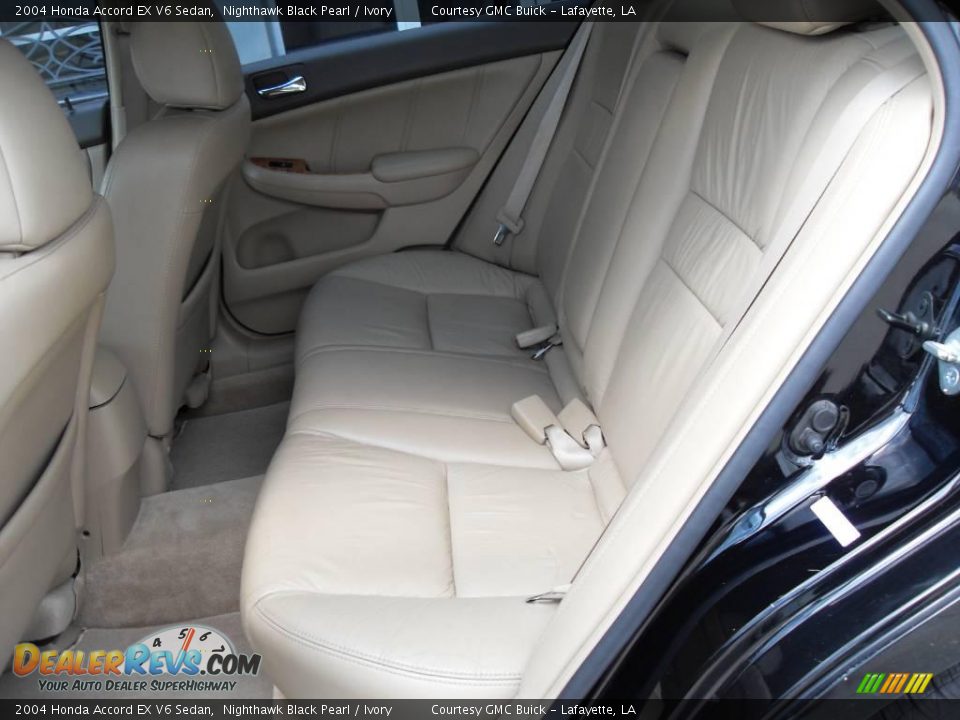 2004 Honda Accord EX V6 Sedan Nighthawk Black Pearl / Ivory Photo #14