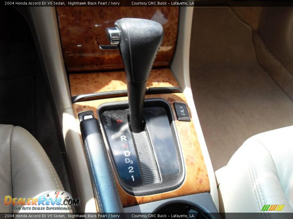 2004 Honda Accord EX V6 Sedan Nighthawk Black Pearl / Ivory Photo #19