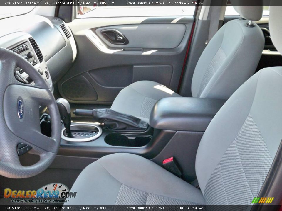 2006 Ford Escape XLT V6 Redfire Metallic / Medium/Dark Flint Photo #8