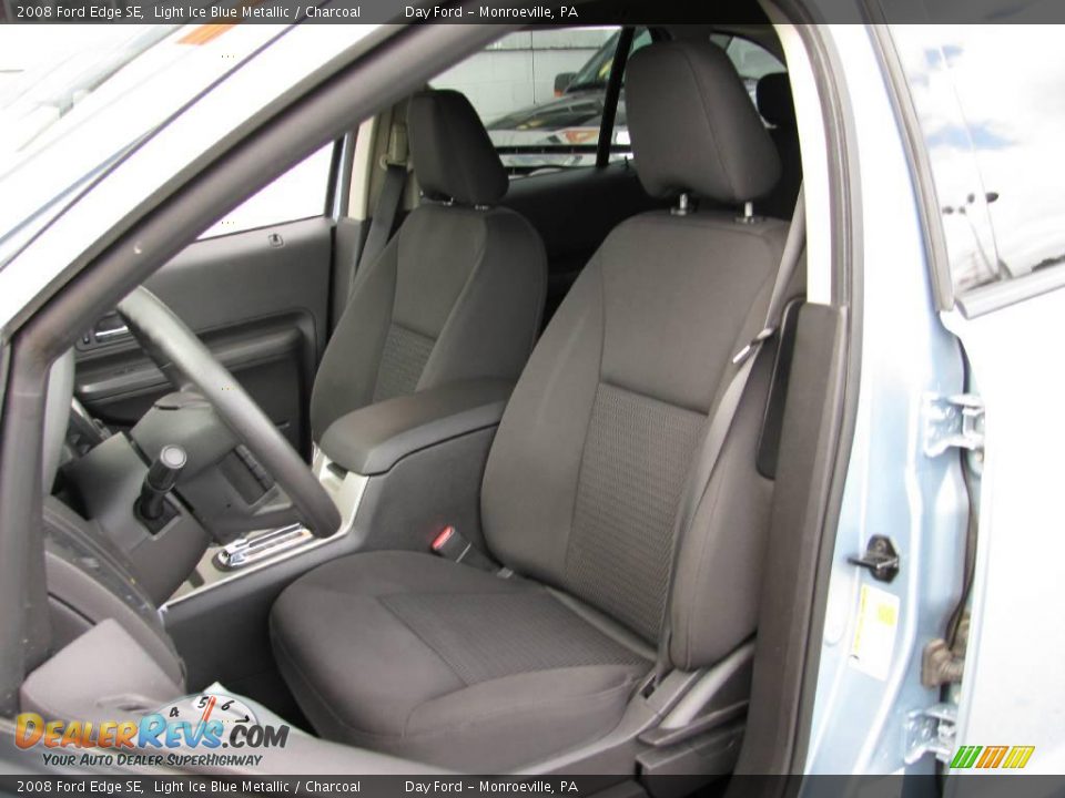 2008 Ford Edge SE Light Ice Blue Metallic / Charcoal Photo #9