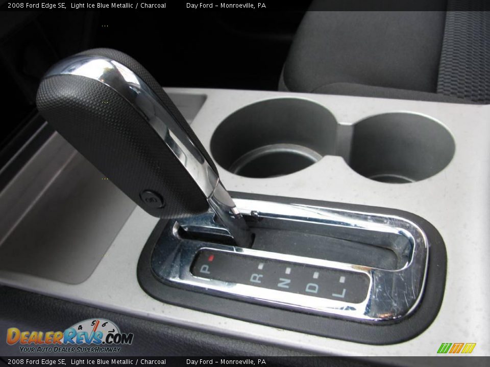 2008 Ford Edge SE Light Ice Blue Metallic / Charcoal Photo #10