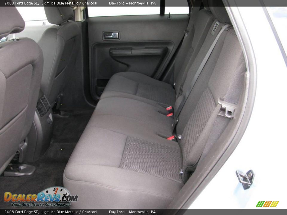 2008 Ford Edge SE Light Ice Blue Metallic / Charcoal Photo #12