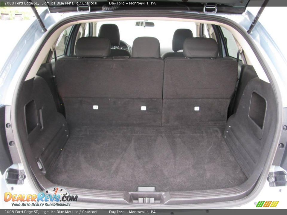 2008 Ford Edge SE Light Ice Blue Metallic / Charcoal Photo #13